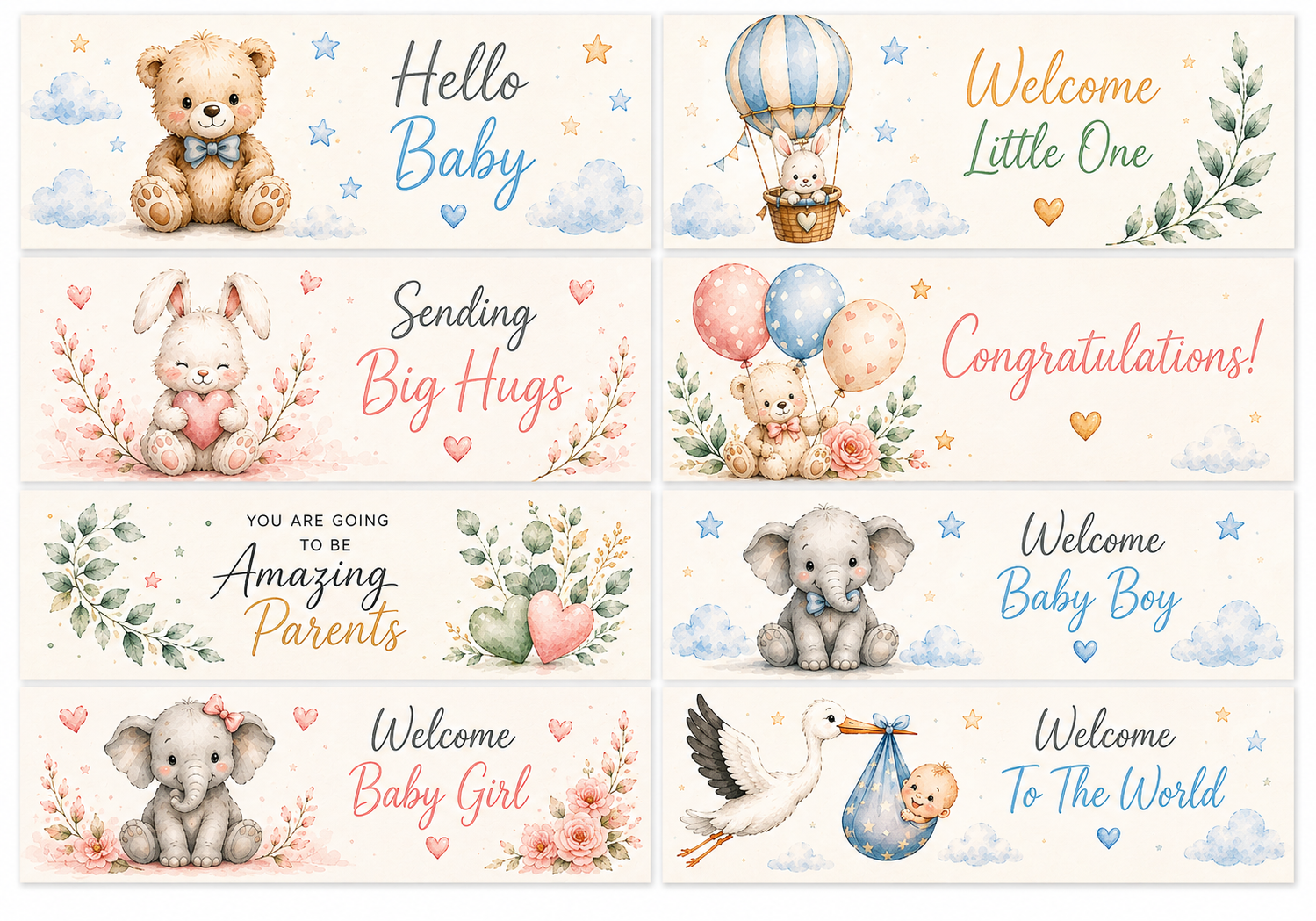 Little Bunny Baby Gift Box — Gift for New Mom & Baby