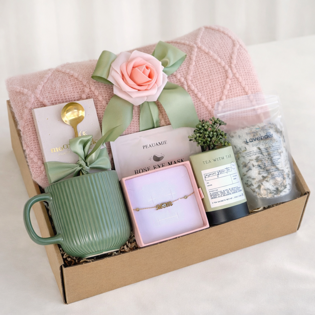 Mother’s Day Gift for Mom, Personalized Gift Box for Mom, Self Care Box for Mother, Birthday Gift for Mom, Gift for Her