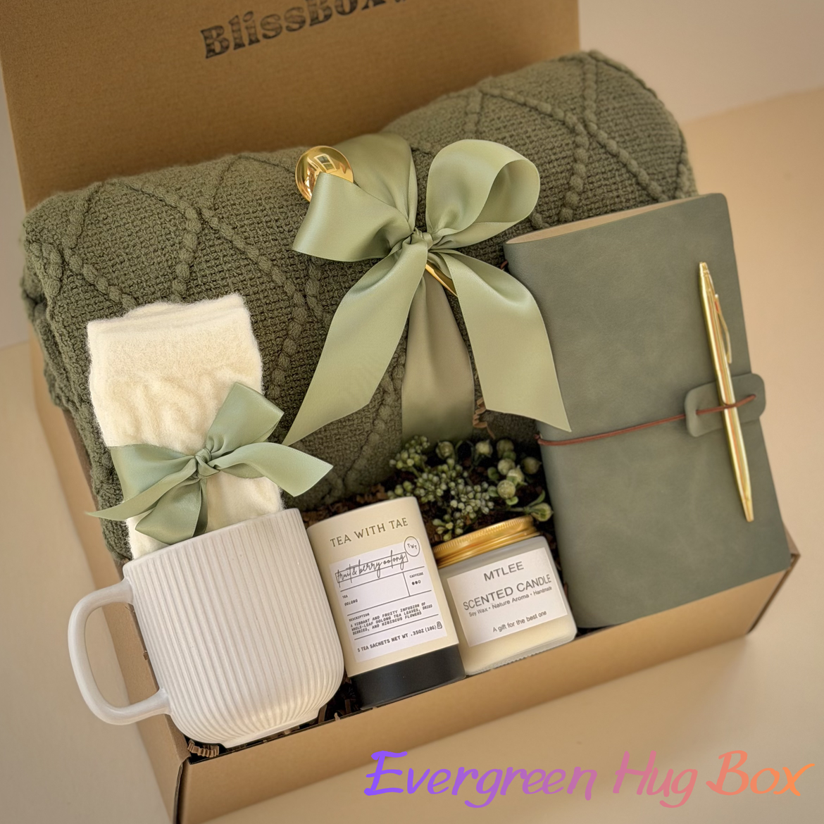 Sending Hugs Gift Box for Her – Get Well Soon & Thinking of You Care Package
