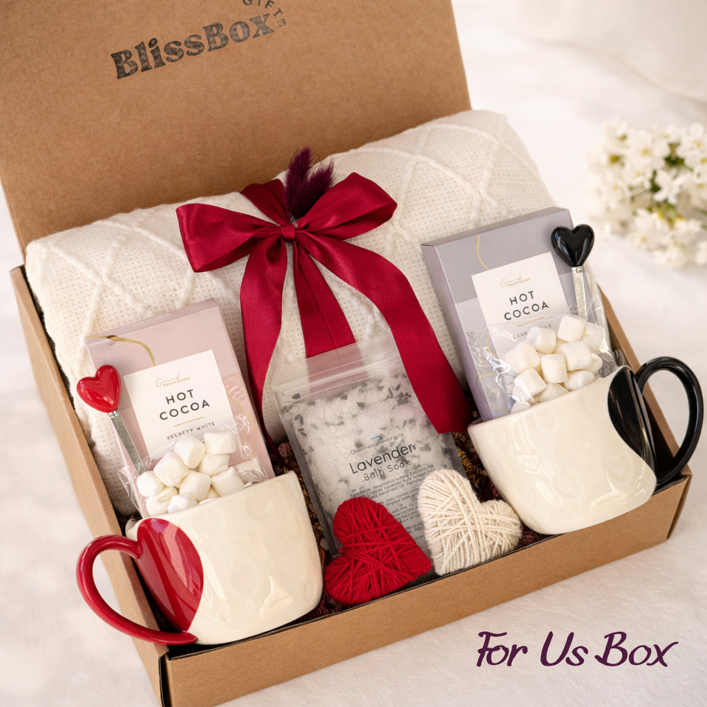 Anniversary Gift for Couple – Romantic Gift Set for Two | For Us Box
