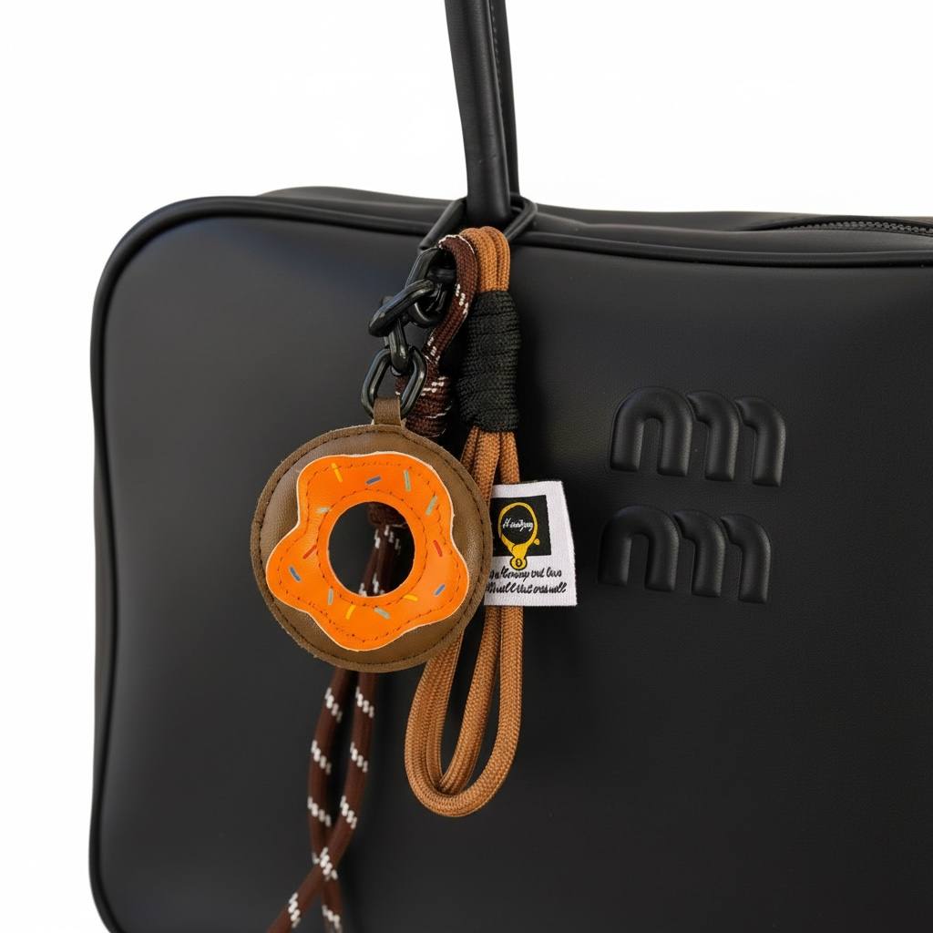 Keychain for Women, Cute Key Chain for Her, Stylish Bag Charm Accessory, Trendy Purse Charm, Backpack Charm, Optional Personalization