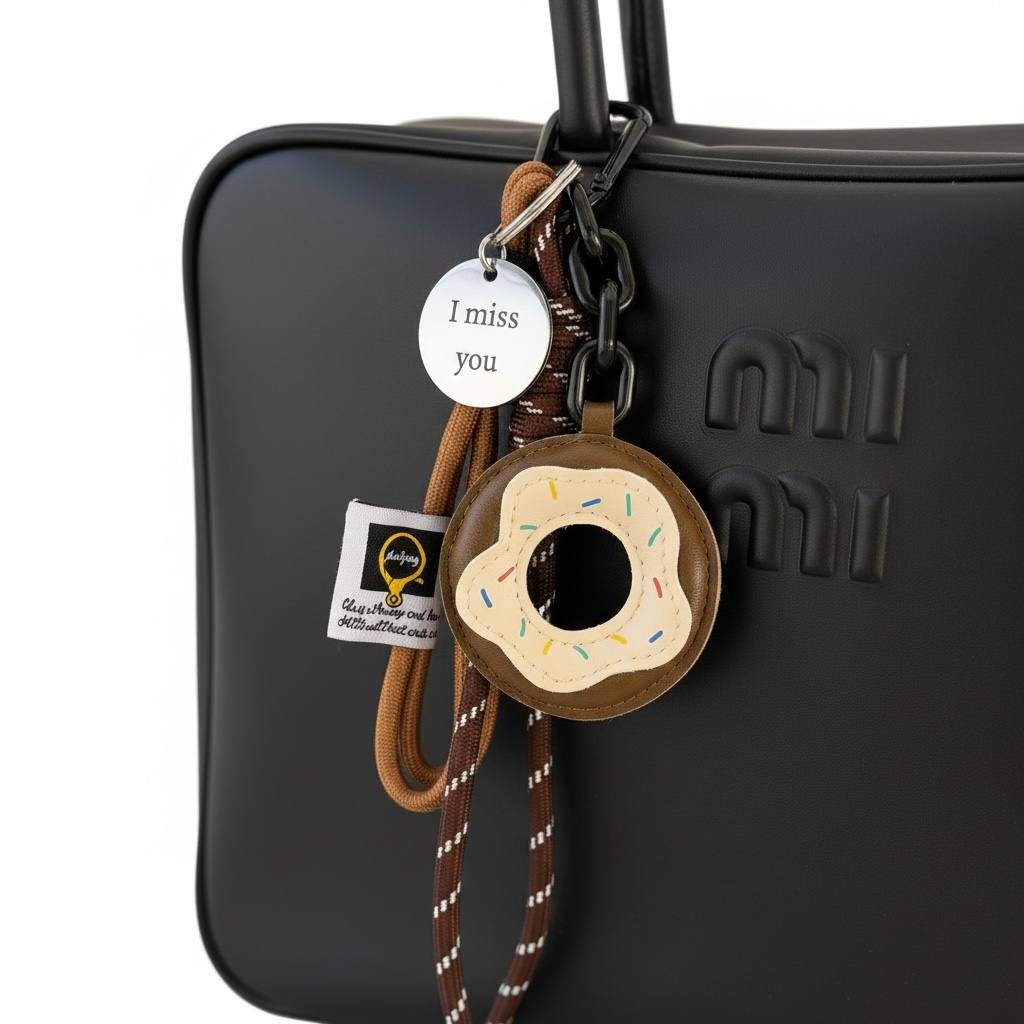 Keychain for Women, Cute Key Chain for Her, Stylish Bag Charm Accessory, Trendy Purse Charm, Backpack Charm, Optional Personalization