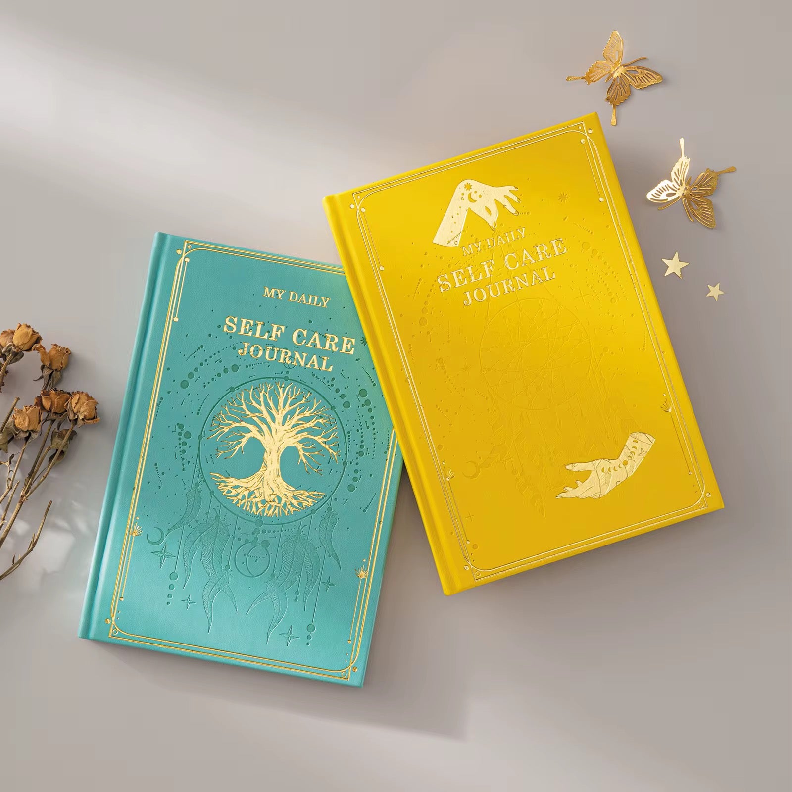 Self Care Journal, Daily Gratitude Journal for Women & Teens, Wellness Planner, Mindfulness Notebook — My Daily Self Care Journal