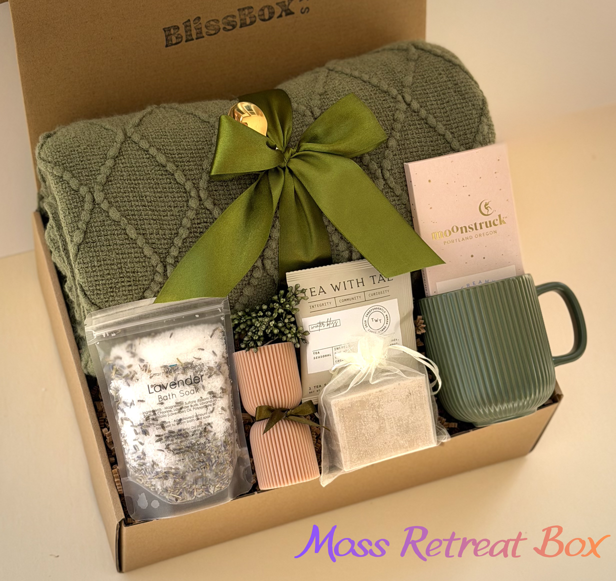 Relaxation Spa Gift Box for Women – Self Care Gift Set & Stress Relief Care Package