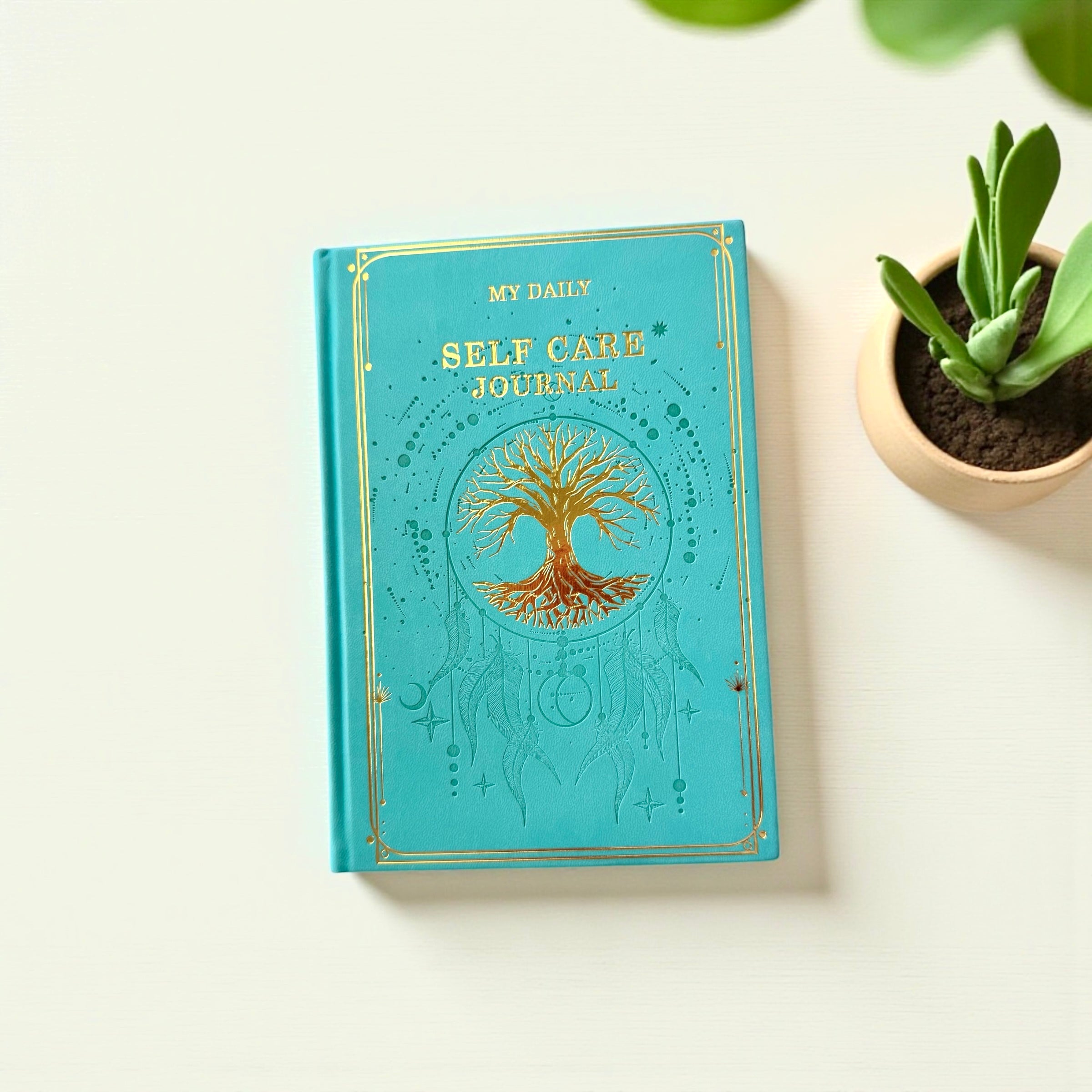 Self Care Journal, Daily Gratitude Journal for Women & Teens, Wellness Planner, Mindfulness Notebook — My Daily Self Care Journal