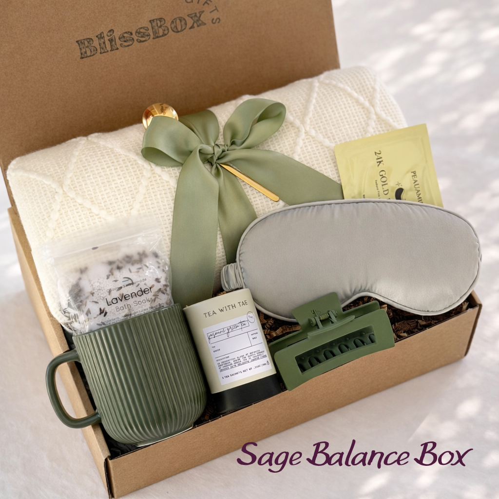 Gift Box, Care Package, Thank You Gift, Thinking of You Gift, Birthday Gift, Get Well Gift, Self Care Gift for Her