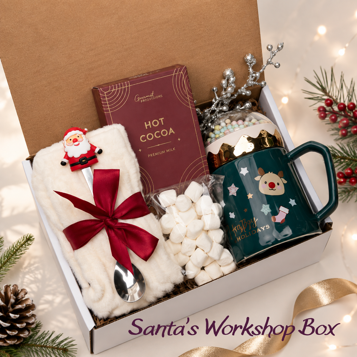Santa's Workshop Box β Christmas gift box for him