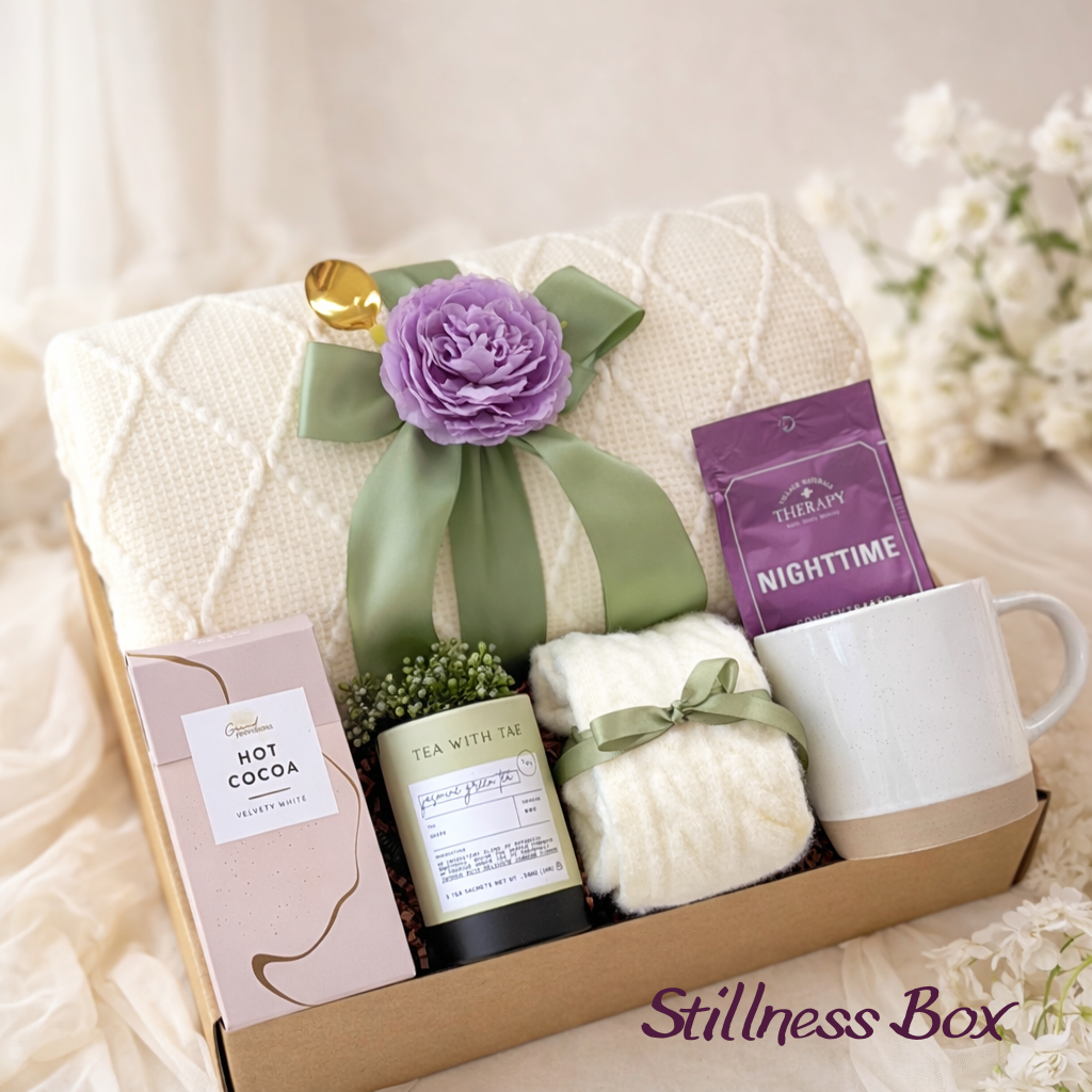 Self Care Gift Box for Her, Birthday Gift, Thinking of You, Get Well Care Package | Stillness Box