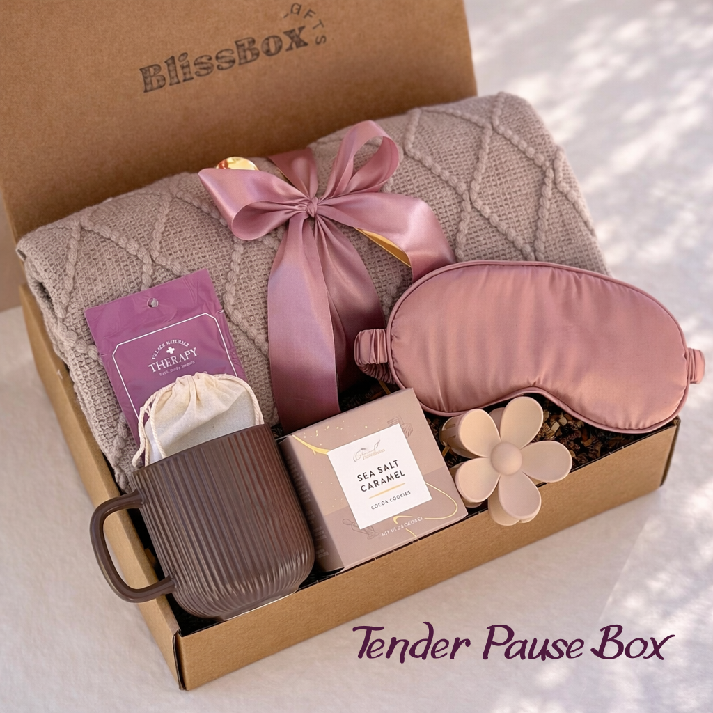 Spa Gift Box for Women — Birthday, Get Well & New Mom Care Package