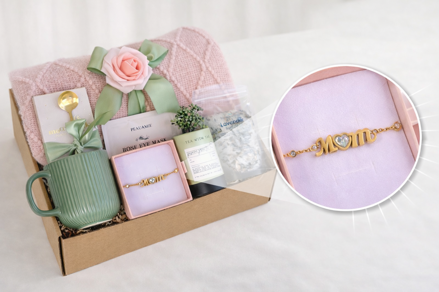 Mother’s Day Gift for Mom, Personalized Gift Box for Mom, Self Care Box for Mother, Birthday Gift for Mom, Gift for Her