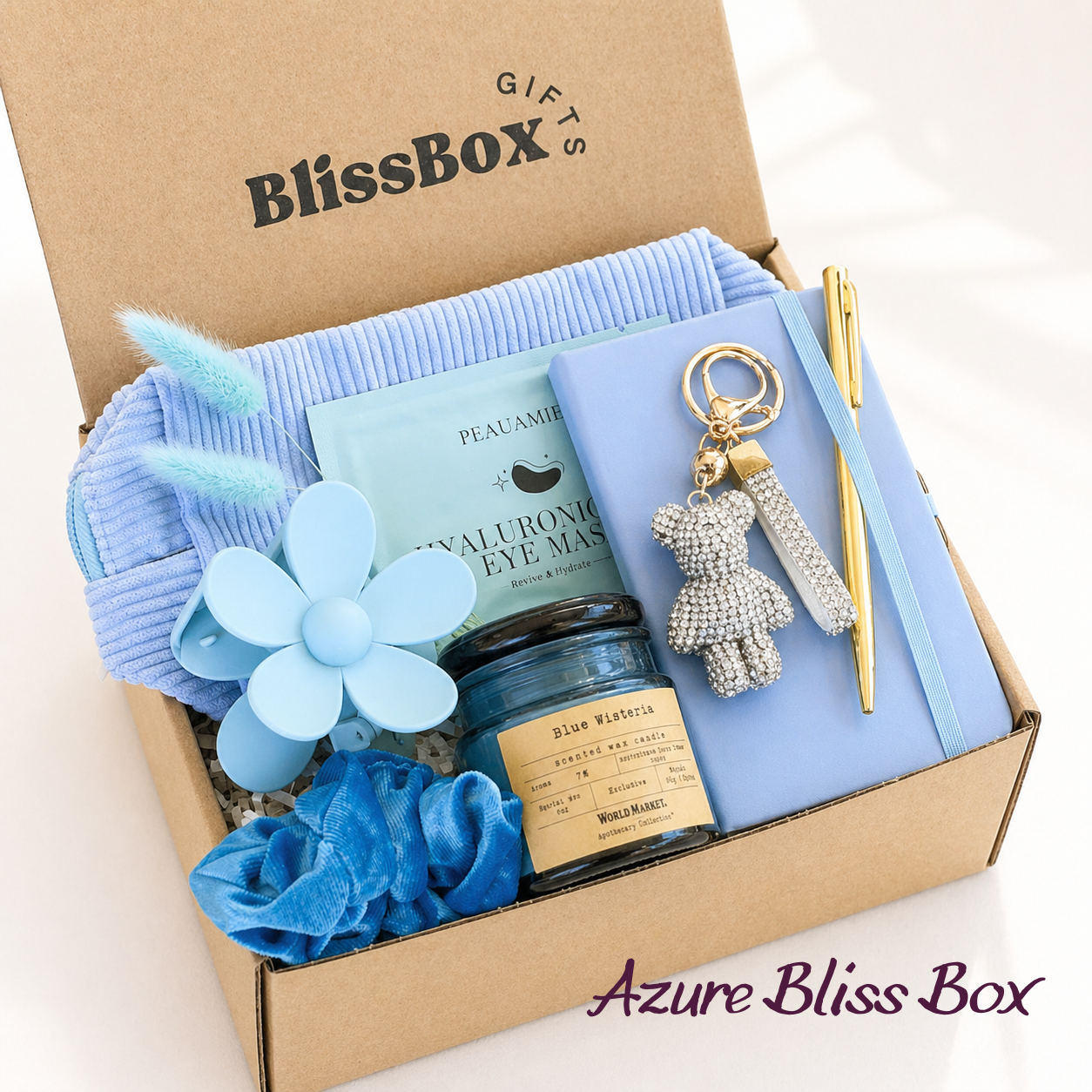 Birthday Gift for Her, Self Care Gift Box for Women, Thinking of You Gift, Get Well Gift, Thank You Gift for Her, Gift for Wife Girlfriend Sister Best Friend, Relaxation Gift for Women, Cozy Gift Box with Candle Blanket and Mug