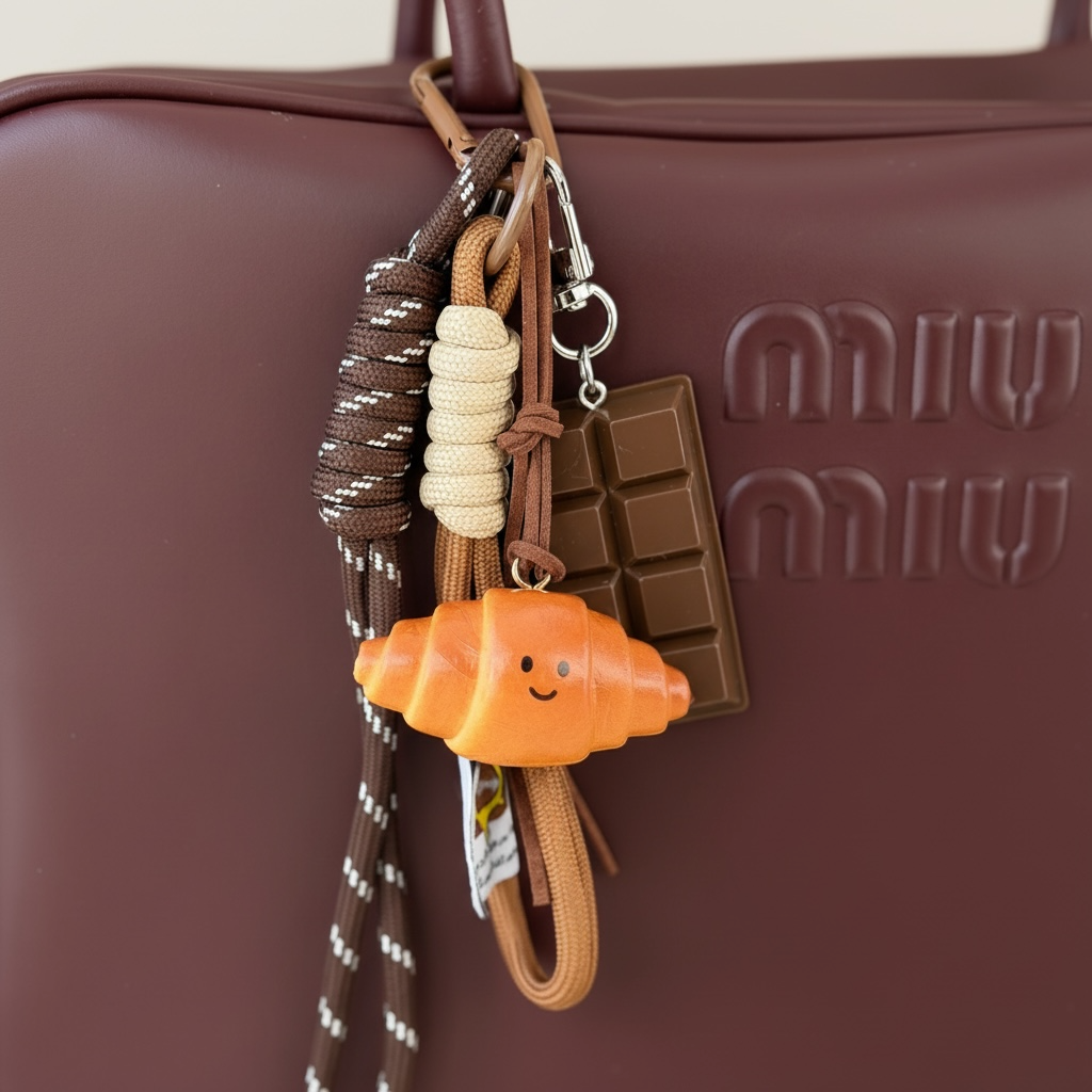 Bag Charm Keychain