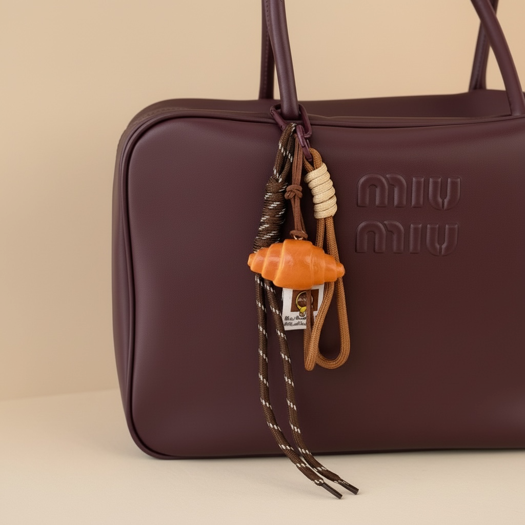 Bag Charm Keychain