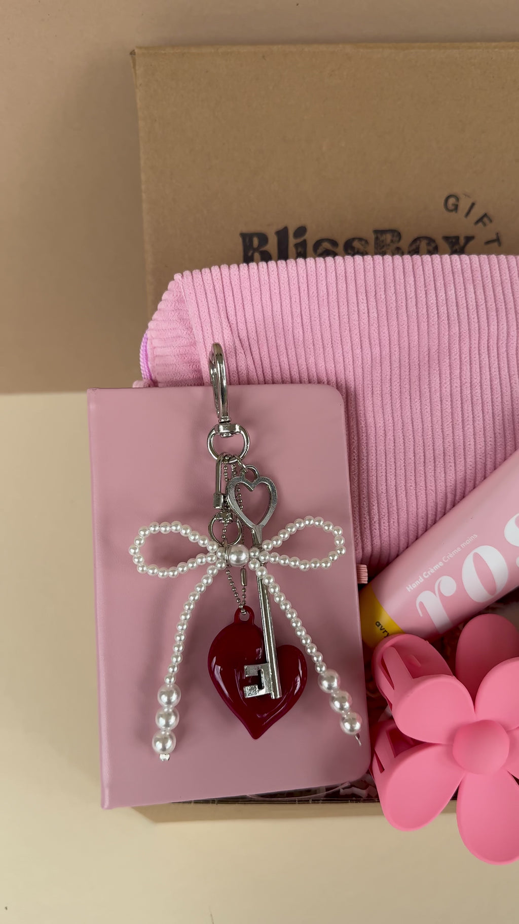 Gift Box for Mom, Birthday Gift for Her, Anniversary Gift for Wife, Luxury Candle Set | Rose Bliss Box