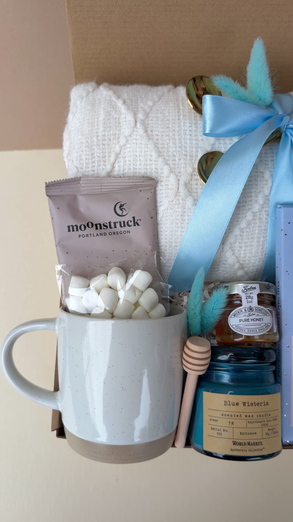 Couples Gift Box – Relaxation Spa Set for Two with Candles & Treats | Eternal Box for Two