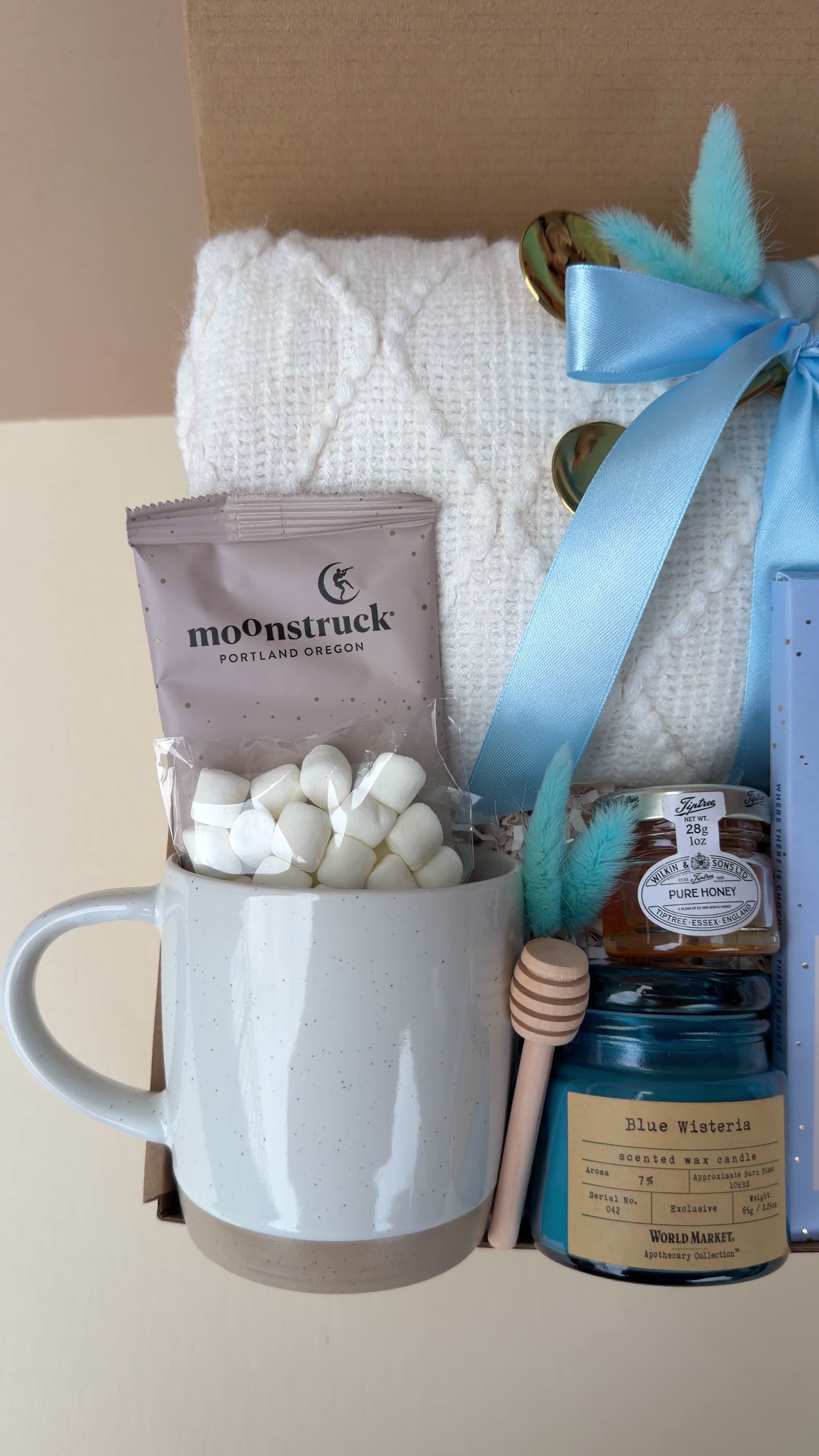 Couples Gift Box – Relaxation Spa Set for Two with Candles & Treats | Eternal Box for Two